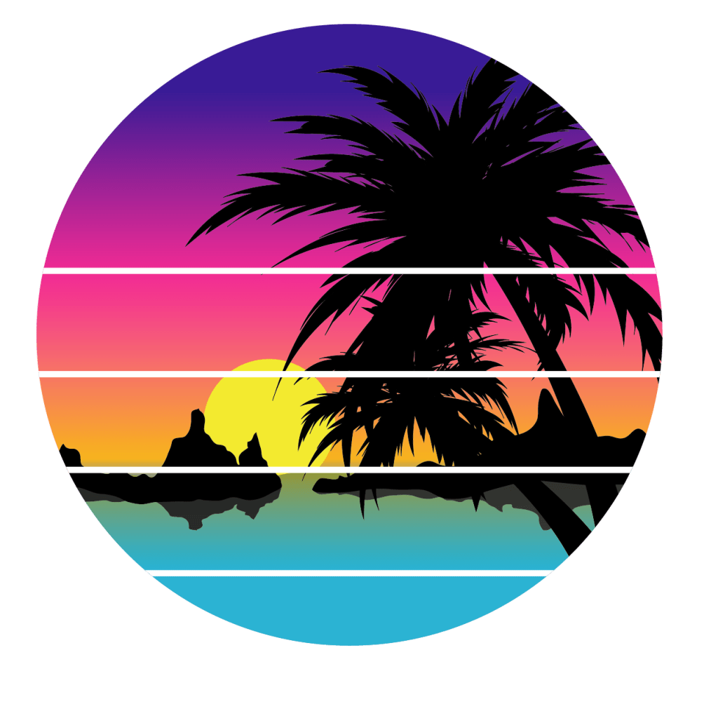 Tequila Sunrise is a T-shirt concept I came up with. Love the colors plus I am from Florida. Image has a transparent background