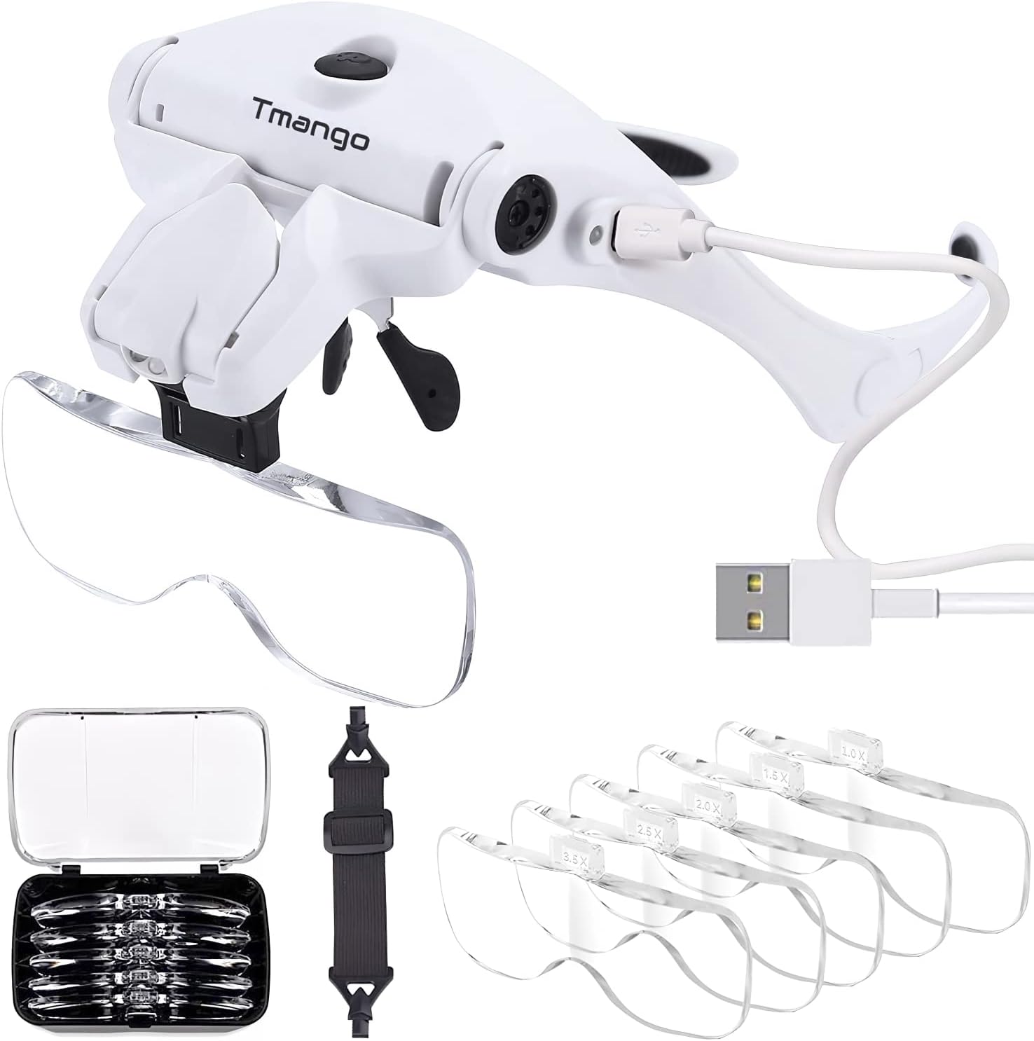 TMANGO HEADSET MAGNIFIER AND ACCESSORIES